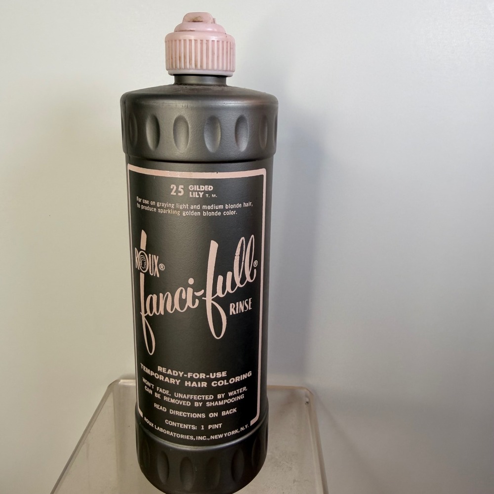 Vintage Roux Fanci-Full Rinse Temporary Hair Color 25 Gilded Lily 1 Pint Bottle